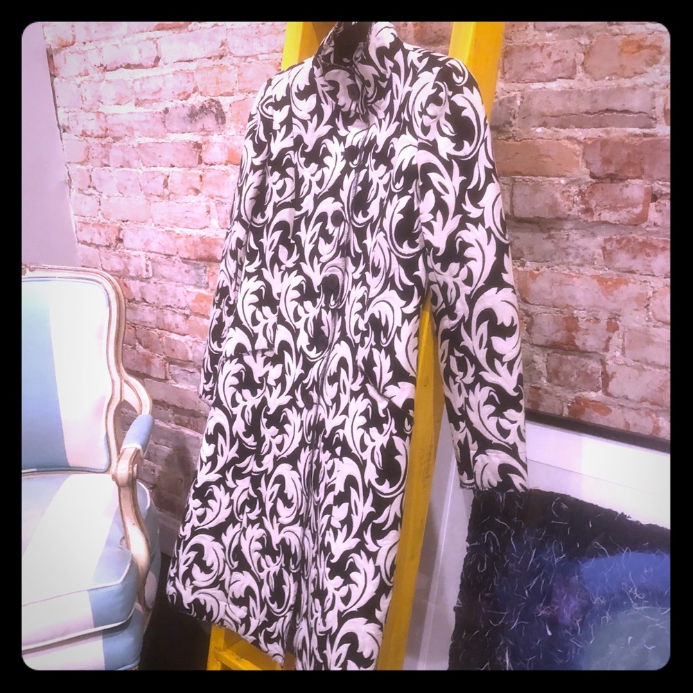 Nicole Miller one-of-a-kind textile coat